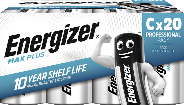 Energizer -  Batterij  max plus 20x c alkaline