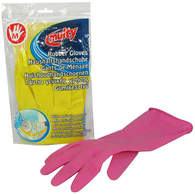 Gant de ménage Multy latex Moyen assorti