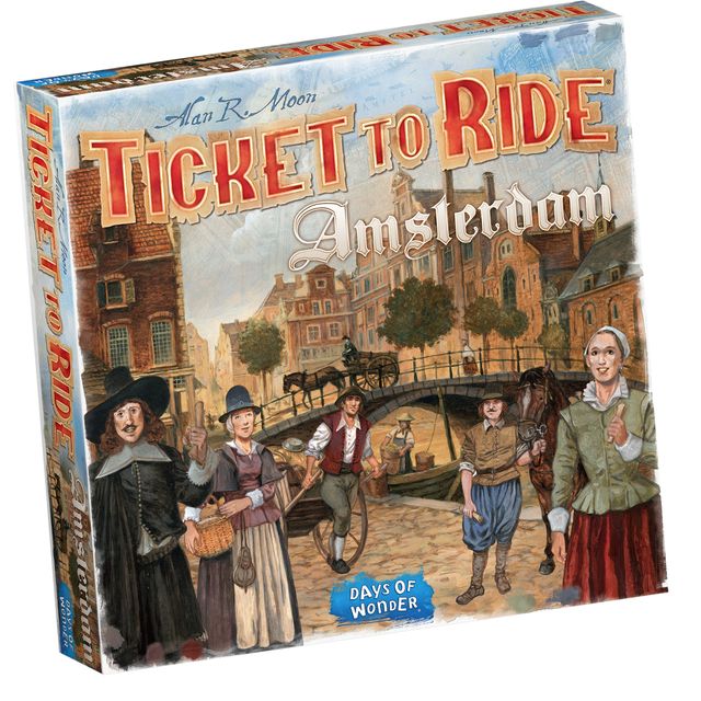 Asmodee – Spielticket für die Fahrt mit Amsterdam, Niederlande