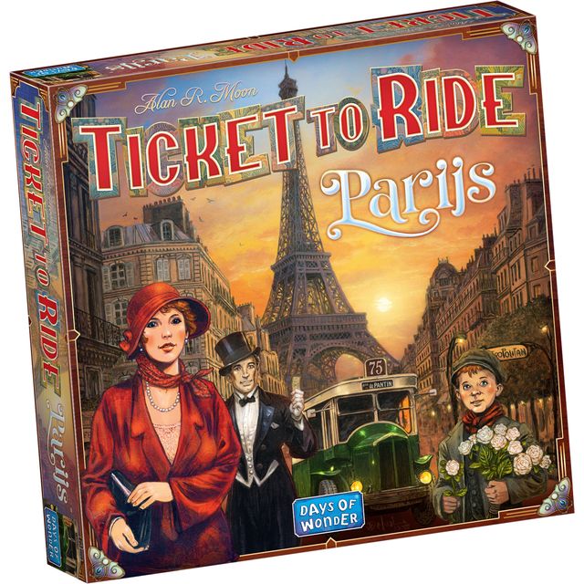 Asmodee – Brettspielticket für die Fahrt durch Paris