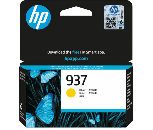 HP - Cartouche d'encre 4s6w4ne 937 jaune