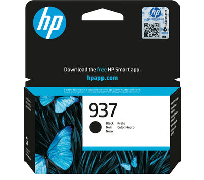 HP -  Inktcartridge  4s6w5ne 937 zwart