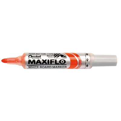 Pentel - Marqueur pour tableau blanc MWL5M Maxiflo rond 3mm orange