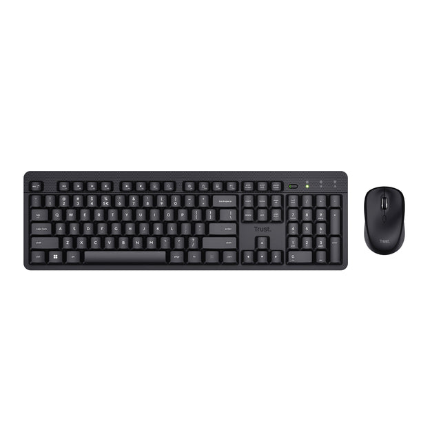 Clavier et souris silencieux de Trust - Ody II, QWERTY