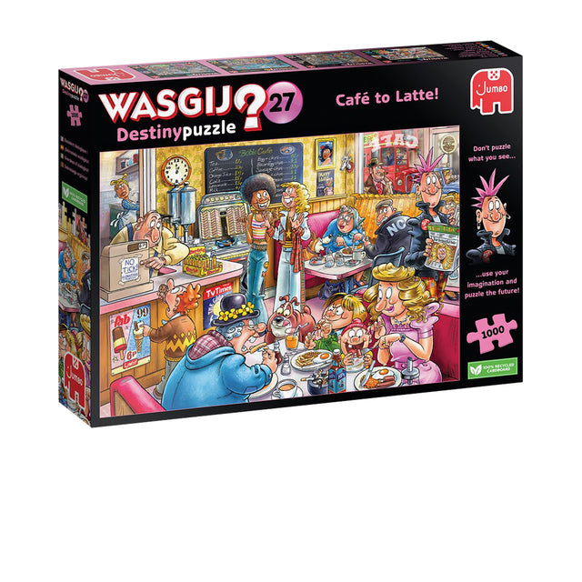 Jumbo - Puzzel wasgij destiny 27 de koffieshop! 1000st