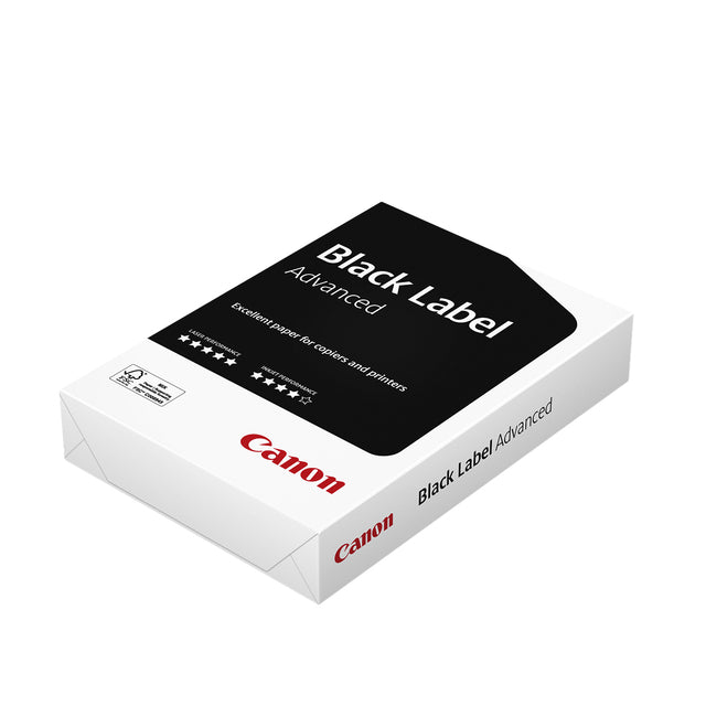 Canon - Papier copie Black Label Advanced A4 80gr blanc 500 feuilles | 5 pièces