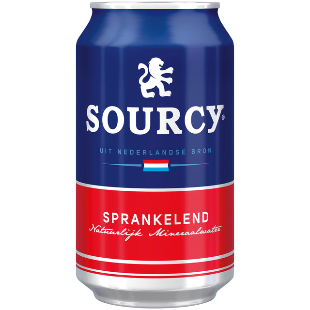 Soucy - Eau rouge bidon 330ml | 24 pièces