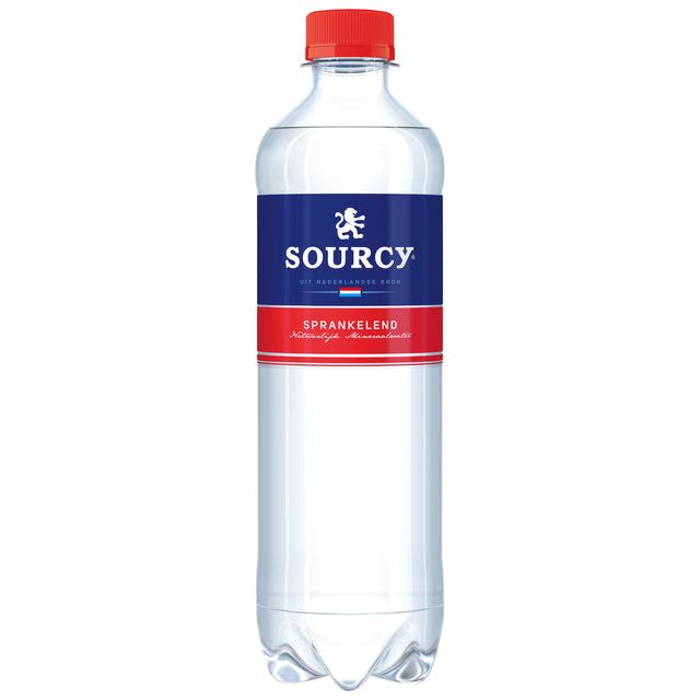 Sourcy - eau rouge petfless 500 ml | 6 pièces