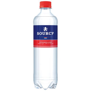 Sourcy - Wasser rote PET-Flasche 500ml | 6 Stück