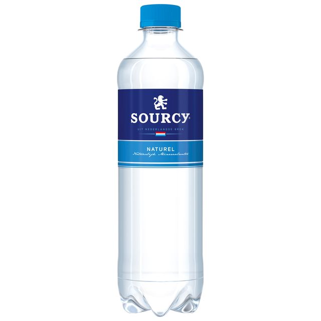 Sourcy -  Water blauw petfles 500ml | 6 stuks