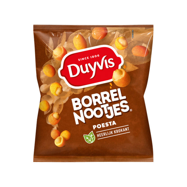 Duyvis - Borrelnootjes duyvis poesta zak 275gr