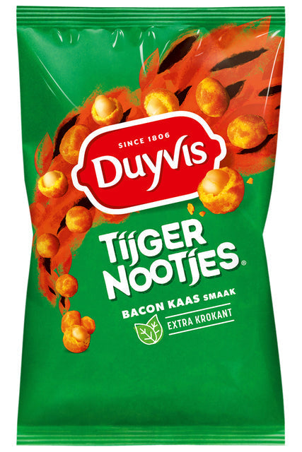 Duyvis - Tigernutjes Duyvis Bacon Cheese Bag 1 kg | 6 pièces