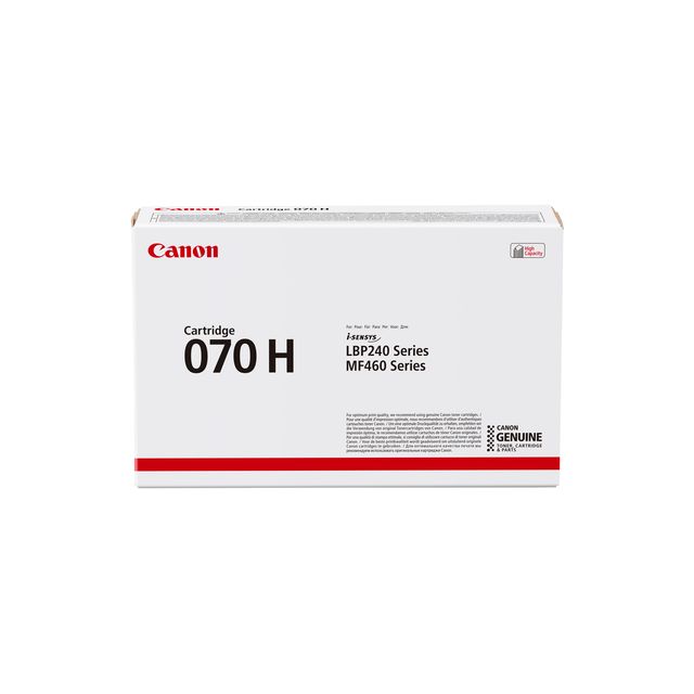 Canon -  070H tonercartridge 1 stuk(s) Origineel Zwart