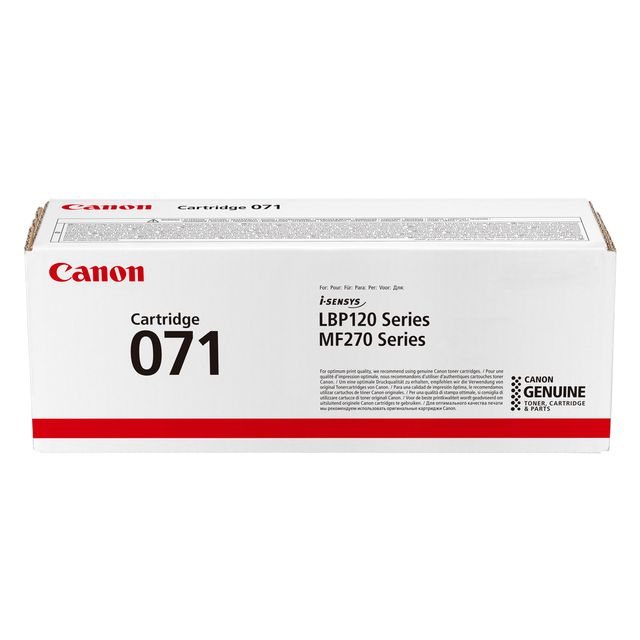 Canon -  Tonercartridge CRG 071 zwart