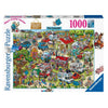 Ravensburger -  Puzzel holiday resort 1 the campsite 1000st