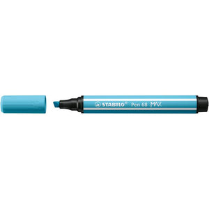 Stabilo - Feutre Stylo 68/57 Max bleu azur | 5 pièces