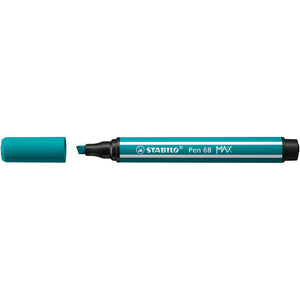 Stabilo - Feutre 68/51 Max bleu turquoise | 5 pièces
