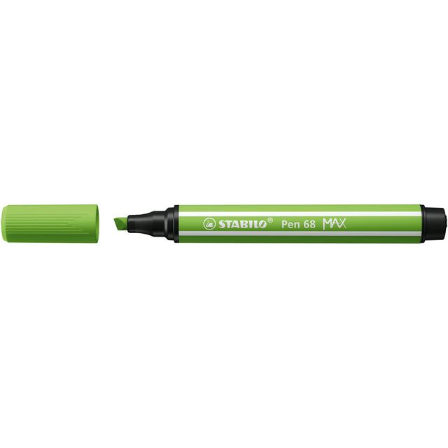 Stabilo - Viltstift pen 68/33 max lichtgroen | 5 stuks