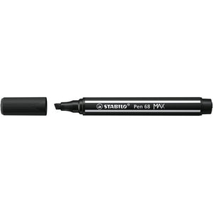Stabilo -  Pen 68 MAX 46 zwart | 5 stuks