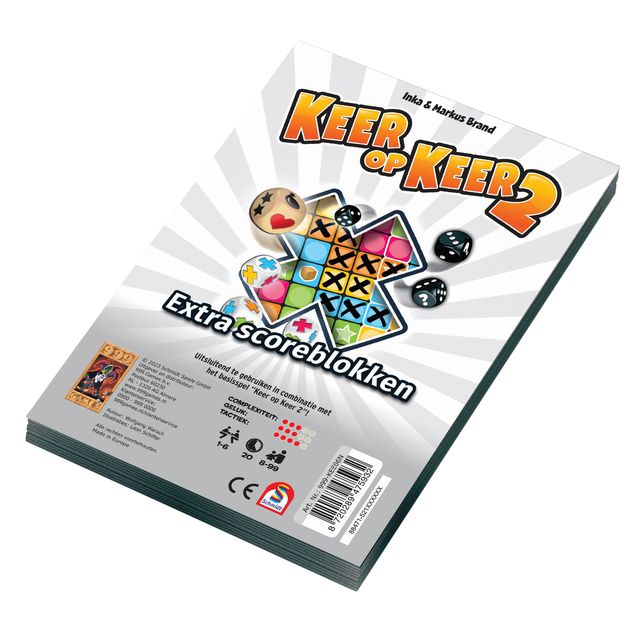 999 games -  blok Keer op Keer 2 twee stuks Level 1