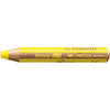 Stabilo - Crayons de couleur 880 woody 3 en 1 jaune multitalent | 5 pièces