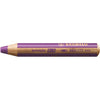 Stabilo - Crayons de couleur 880 woody 3 en 1 multi-talent violet | 5 pièces