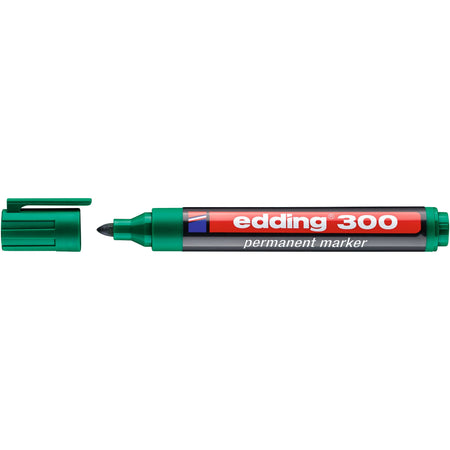 Edding - Feutre 300 rond 1,5-3mm vert | 10 pièces