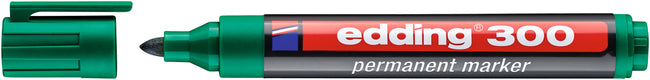 Edding - Feutre 300 rond 1,5-3mm vert | 10 pièces