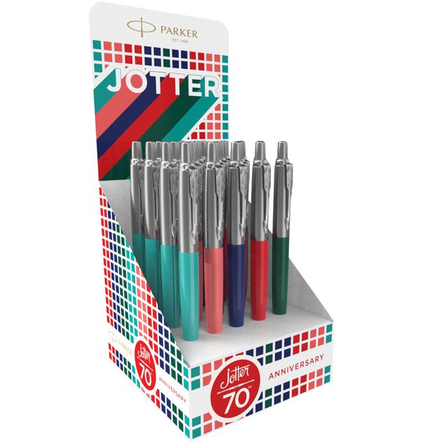 Parker -  Balpen  jotter original 70jr ct m assorti