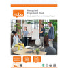 Nobo – Flipchart-Papier, recycelt, 58 x 81 cm, doppelseitige Rolle, 50 Blatt