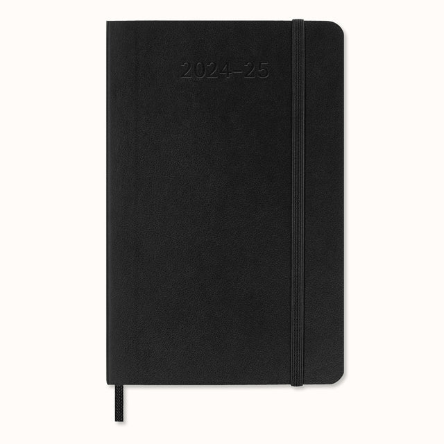 Moleskine - Agenda 24/25 MSK Plan Woche 7d/1p Pocket Sc ZW