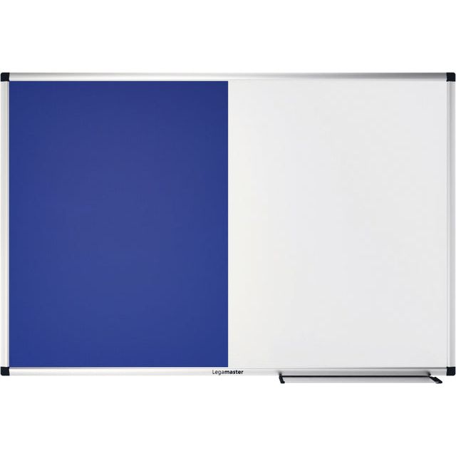 Legamaster - combibord Legamaster unit blauw -whitebrd 60x90cm