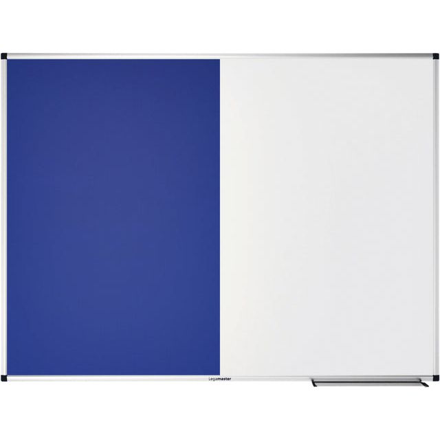 Legamaster - combibord Legamaster unit blauw -whitebrd 90x120cm