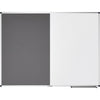 Legamaster - Kombiboard UNITE graues Filz-Whiteboard 90x120cm