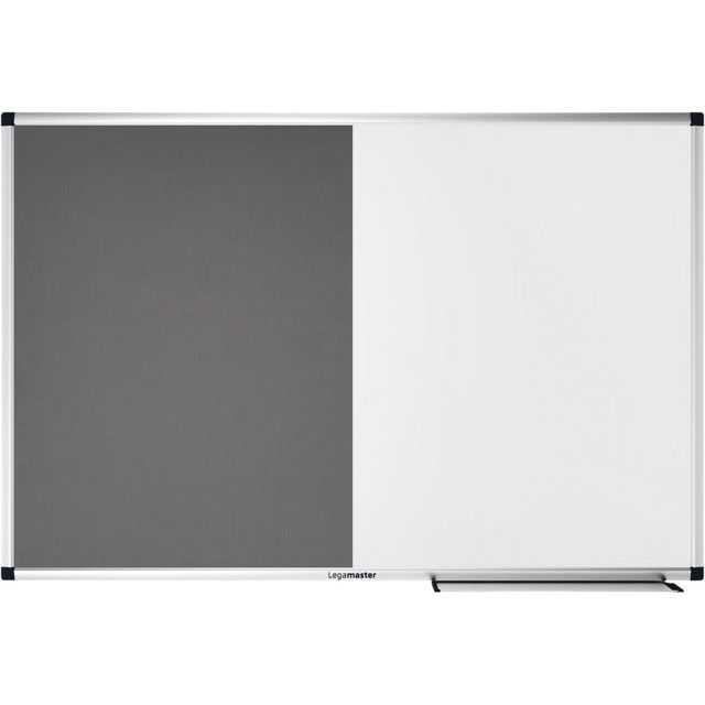 Legamaster - combibord Legamaster unite gris -whitebrd 60x90cm