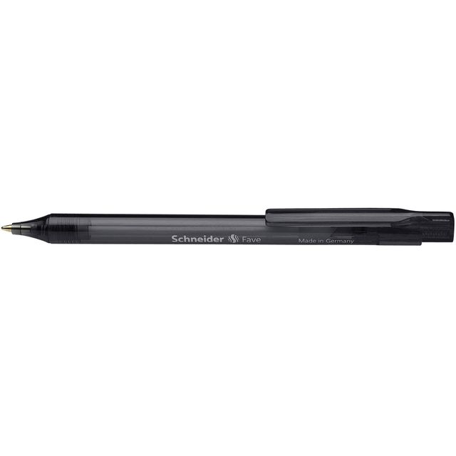 Schneider - Stylo bille Fave moyen noir
