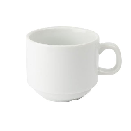 Olympia - Tasse à Thé Whiteware 200 ml boîte 12 pièces blanc