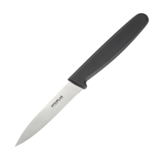 Hygiplas - Couteau d'office 7,5 cm noir