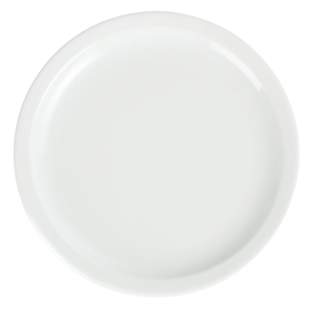 Olympia - Assiette Whiteware Ø23 cm boîte 12 pièces blanc