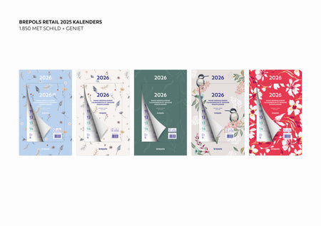 Brepols - Wochenkalender 2026 190x130 7 Tage/1 Seite sortiert