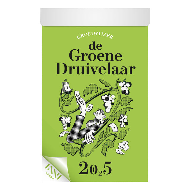 De Druivelaar - Dagscheurkalender 2025 de groene druivelaar