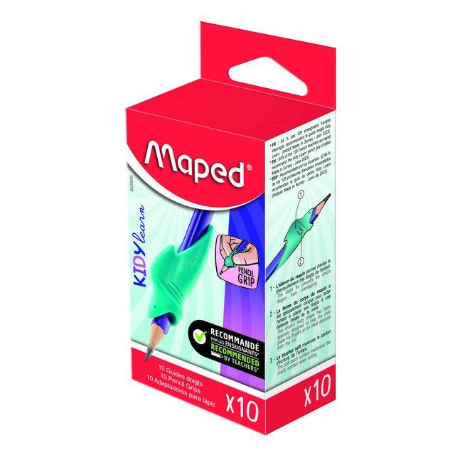 Maped - Bleistifthalter Kidy Learn, 10-teiliges Set