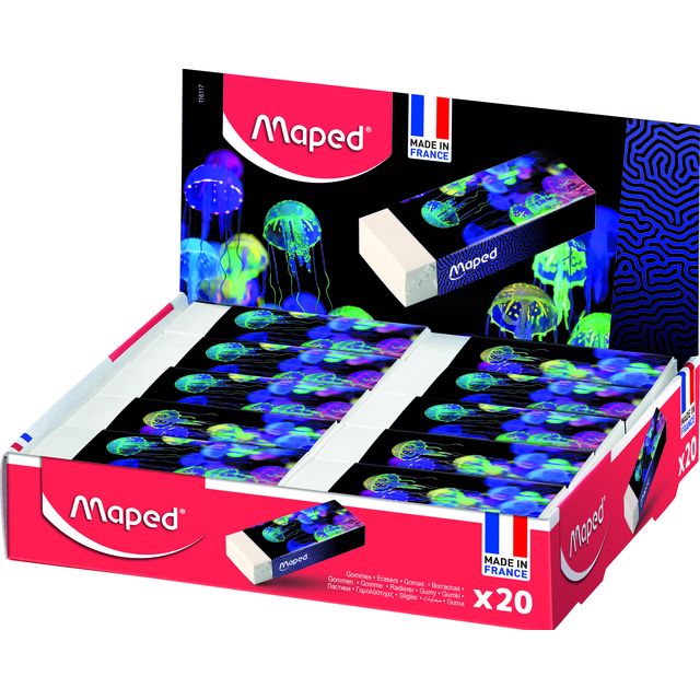 Maped - Gomme Deepsea Paradise blanche