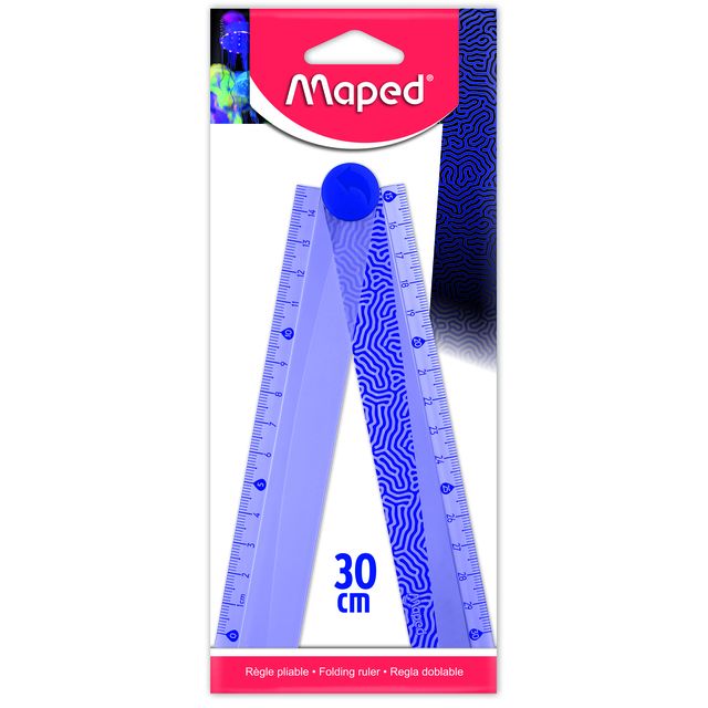 Maped -  Liniaal  deepsea paradise opvouwbaar 30cm