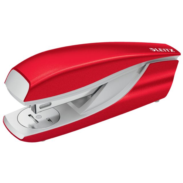 Leitz - Agrafeuse NeXXt Wow métal 30 feuilles rouge