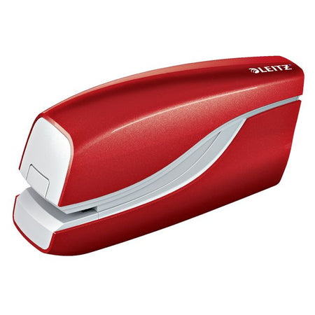 Leitz - Agrafeuse NeXXt WOW électrique sans contact 10 feuilles rouge