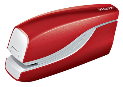 Leitz - Agrafeuse NeXXt WOW électrique sans contact 10 feuilles rouge