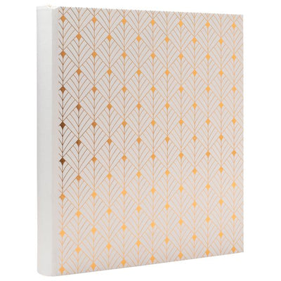 Exacompta - Album photo 29x32cm 60 pages noires Néo Déco blanc