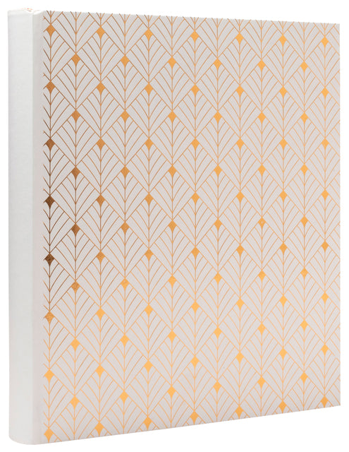 Exacompta - Album photo 29x32cm 60 pages noires Néo Déco blanc