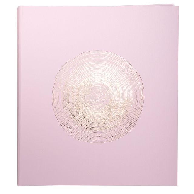 Exacompta - Album photo 29x32cm 60 pages blanches Ellipse rose